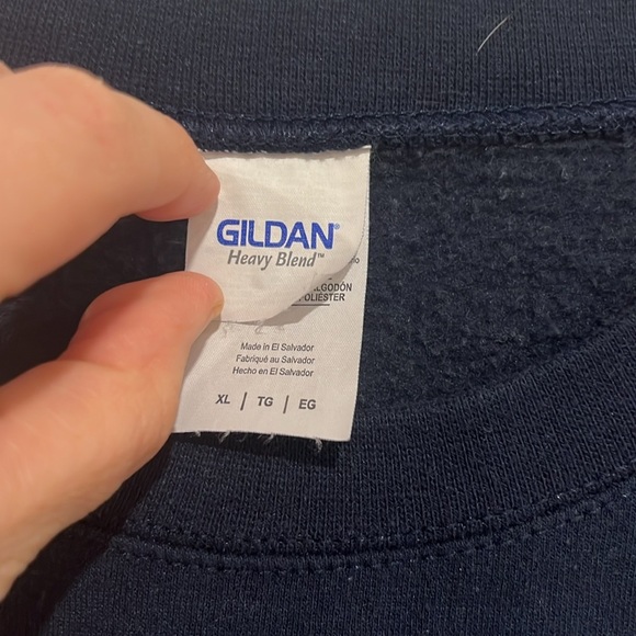 “I Just Want to Drink Wine and Pet My Dog” Ugly Christmas Sweatshirt - Picture 5 of 6